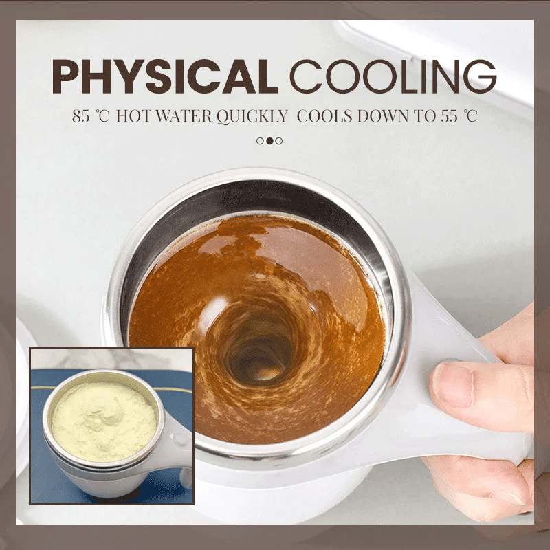 Magnetic Automatic Self-Stirring Coffee Mug (Copie)